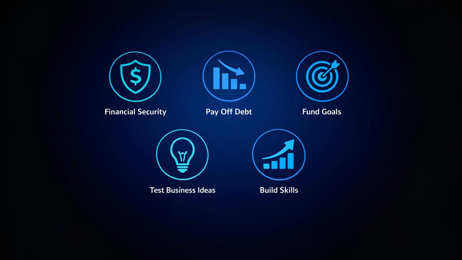 Reasons People Earn Side Income - Infographic